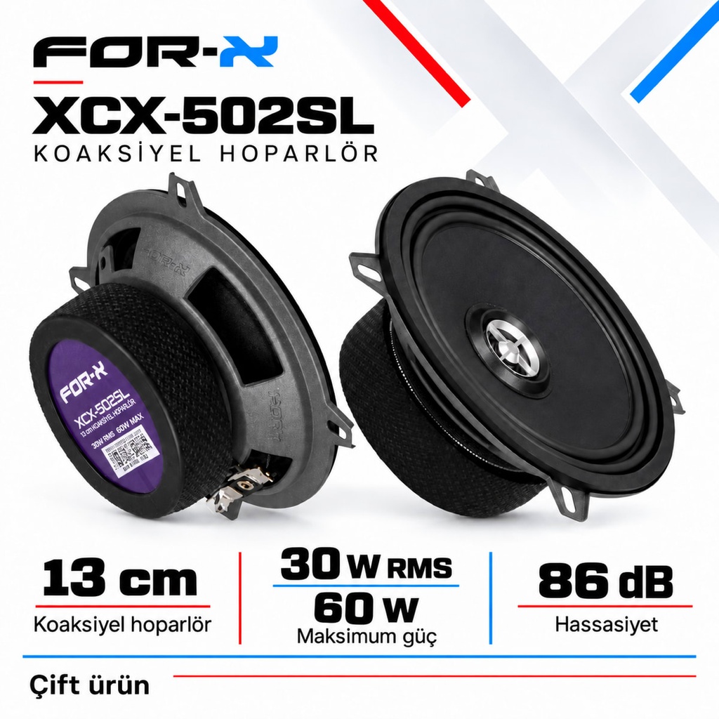 [ADS-000000858] FOR-X XCX-502SL Koaksiyel Hoparlör