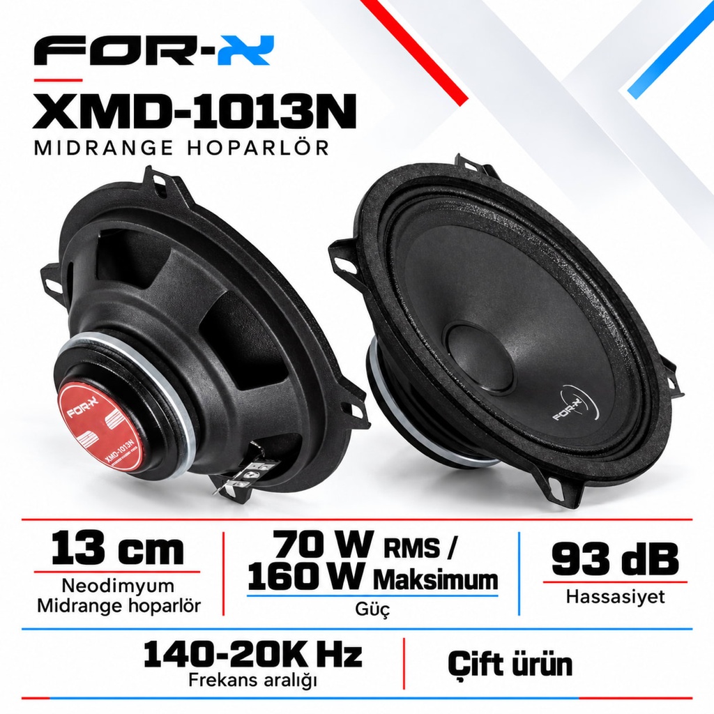 [ADS-000000859] FOR-X XMD-1013N Midrange Hoparlör