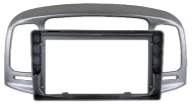 Loonvex Premium HYUNDAİ ACCENT ERA 2006-2012 9''İNÇ Multimedya Çerçevesi (Siyah)