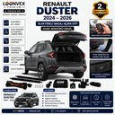 LOONVEX Renault Duster 2024-2026 Uyumlu Elektrikli Bagaj Açma Kiti Ayak Sensörlü 2 Yıl Garantili