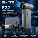 SMATE F72 Xiaomi Ecosystem 200 W Şarjlı Araç Süpürgesi ve Hava Üfleyici