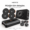 Hertz Araç Ses Sistemi Paketi — Montaj Dahil