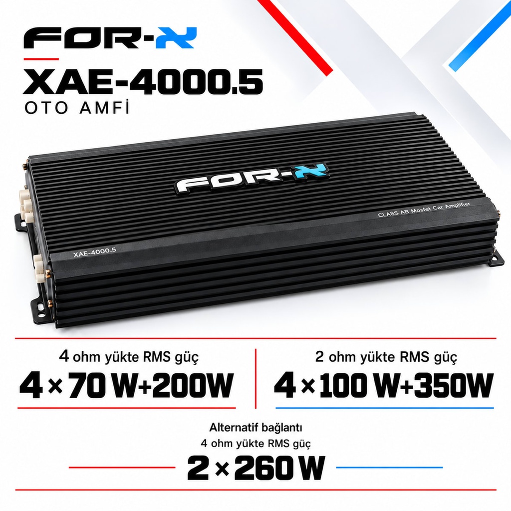 FOR-X XAE-4000.5 Oto Amfi