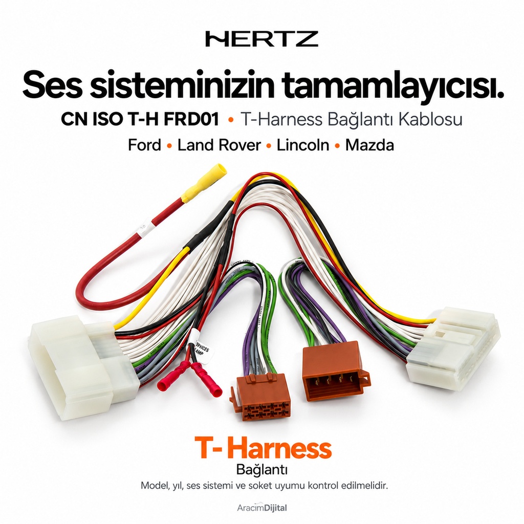 [LNV-HZ-CN-ISO-T-H-FRD01] Hertz CN ISO T-H FRD01 T-Harness Bağlantı Kablosu