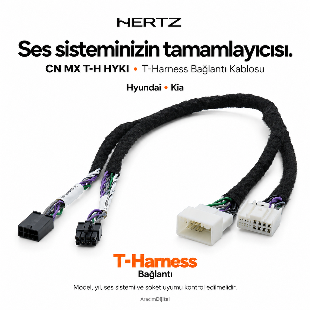 Hertz CN MX T-H HYKI T-Harness Bağlantı Kablosu
