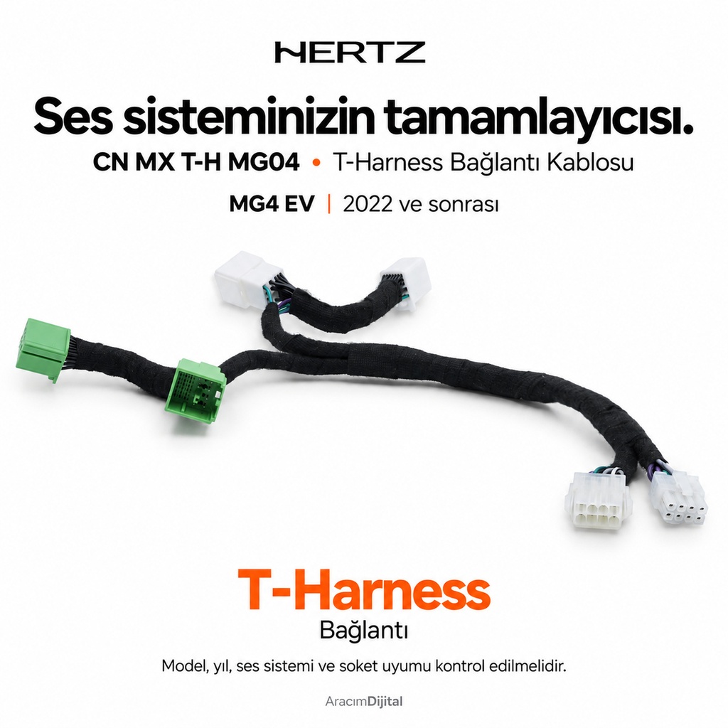 [LNV-HZ-CN-MX-T-H-MG04] Hertz CN MX T-H MG04 T-Harness Bağlantı Kablosu