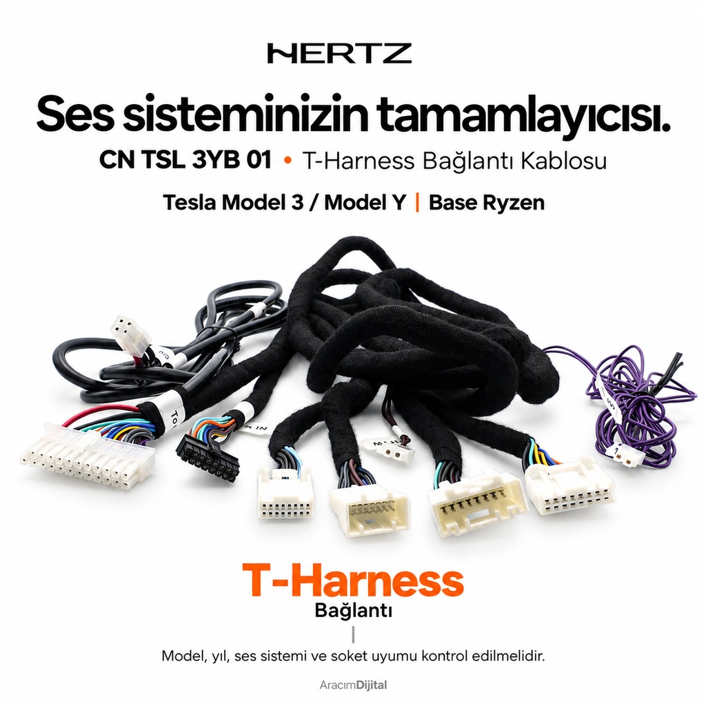 [LNV-HZ-CN-TSL-3YB-01] Hertz CN TSL 3YB 01 T-Harness Bağlantı Kablosu