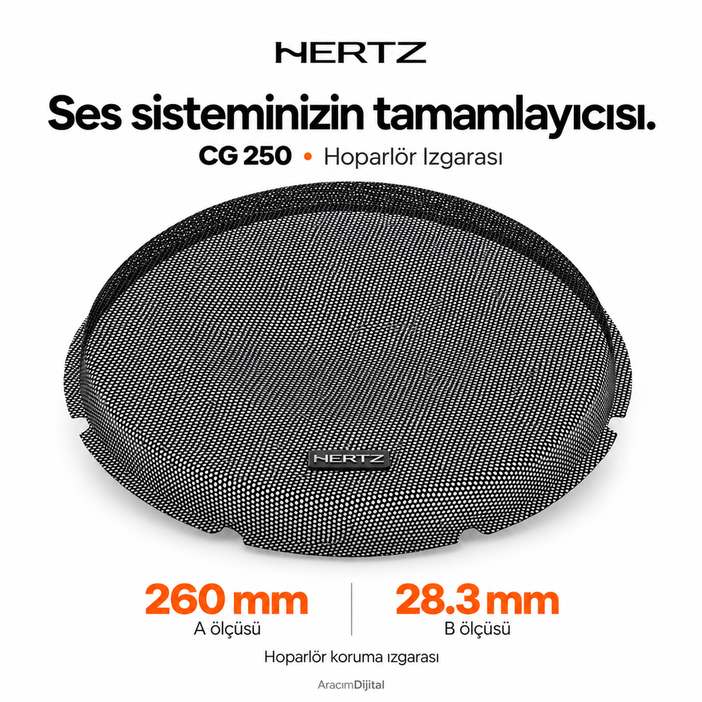 [LNV-HZ-CG-250] Hertz CG 250 Hoparlör Izgarası