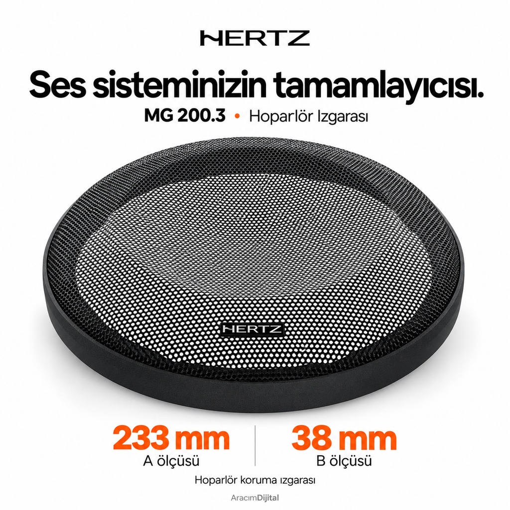 [LNV-HZ-MG-200.3] Hertz MG 200.3 Hoparlör Izgarası