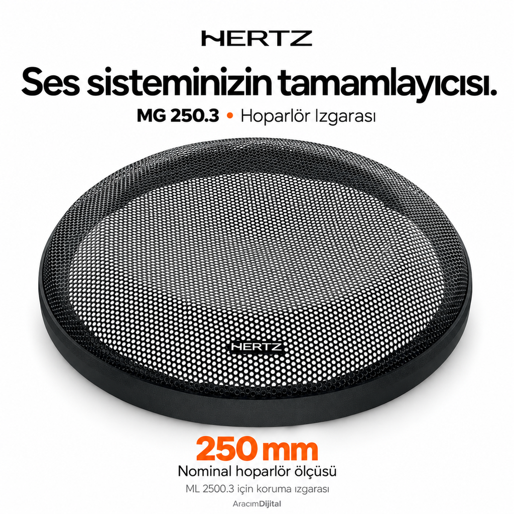 [LNV-HZ-MG-250.3] Hertz MG 250.3 Hoparlör Izgarası