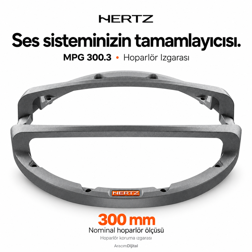 [LNV-HZ-MPG-300.3] Hertz MPG 300.3 Hoparlör Izgarası