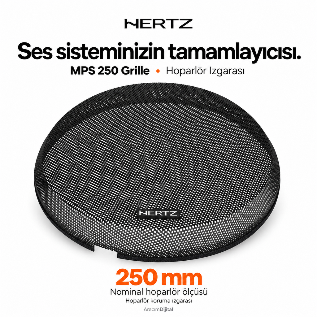 [LNV-HZ-MPS-250-Grille] Hertz MPS 250 Grille Hoparlör Izgarası