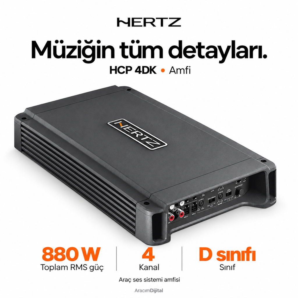 Hertz HCP 4DK Amfi