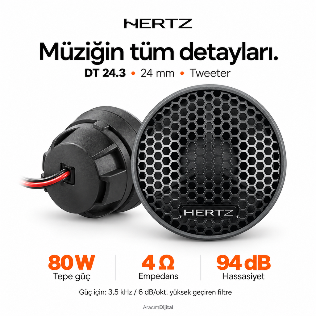 [LNV-HZ-DT-24.3] Hertz DT 24.3 Tweeter