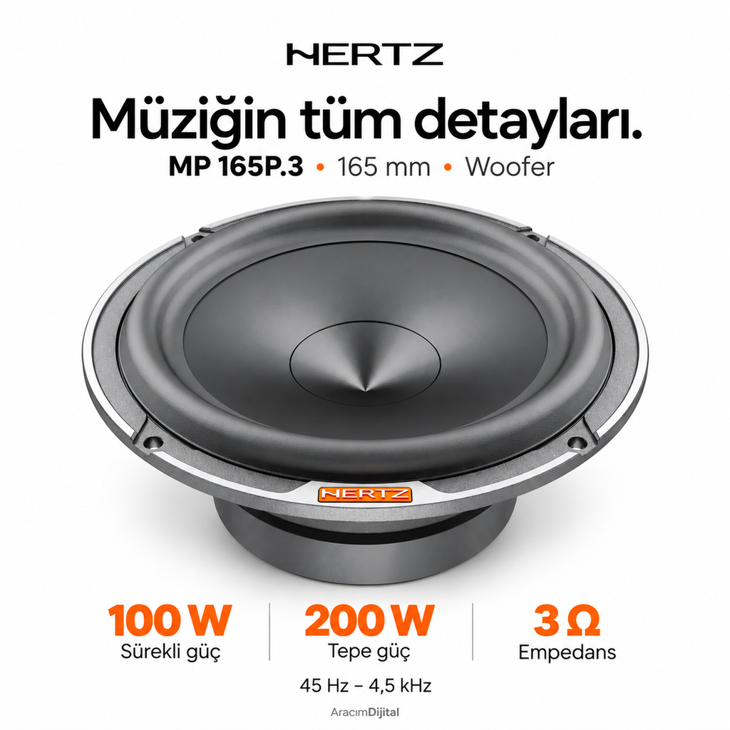 [LNV-HZ-MP-165P.3] Hertz MP 165P.3 Woofer