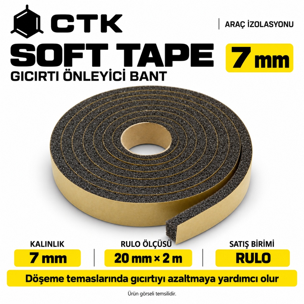 [LNV-IZ-CTK-0039] CTK Soft Tape 7 mm — 20 × 200 mm