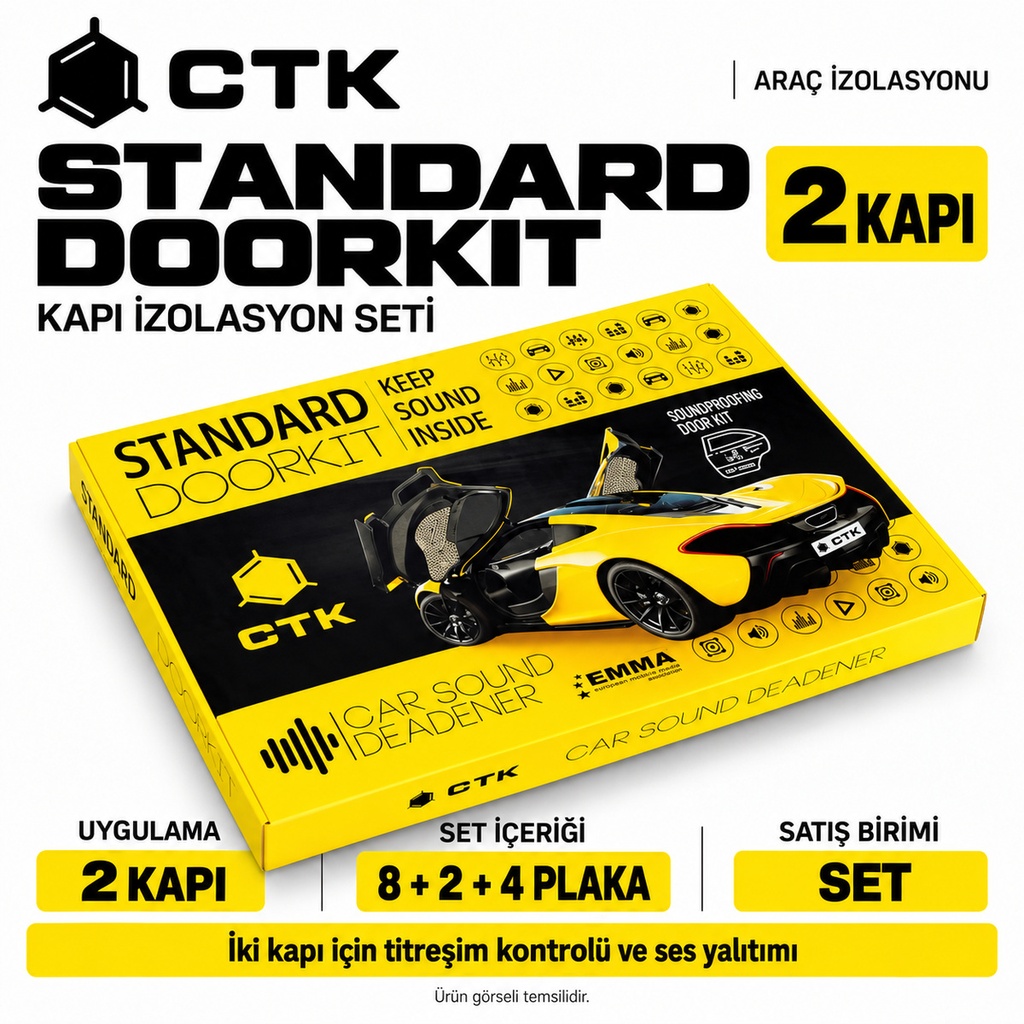 [LNV-IZ-CTK-0041] CTK Standard Doorkit Kapı İzolasyon Seti