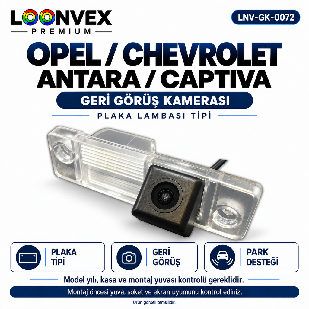 LOONVEX OPEL / CHEVROLET ANTARA / CAPTIVA Geri Görüş Kamerası