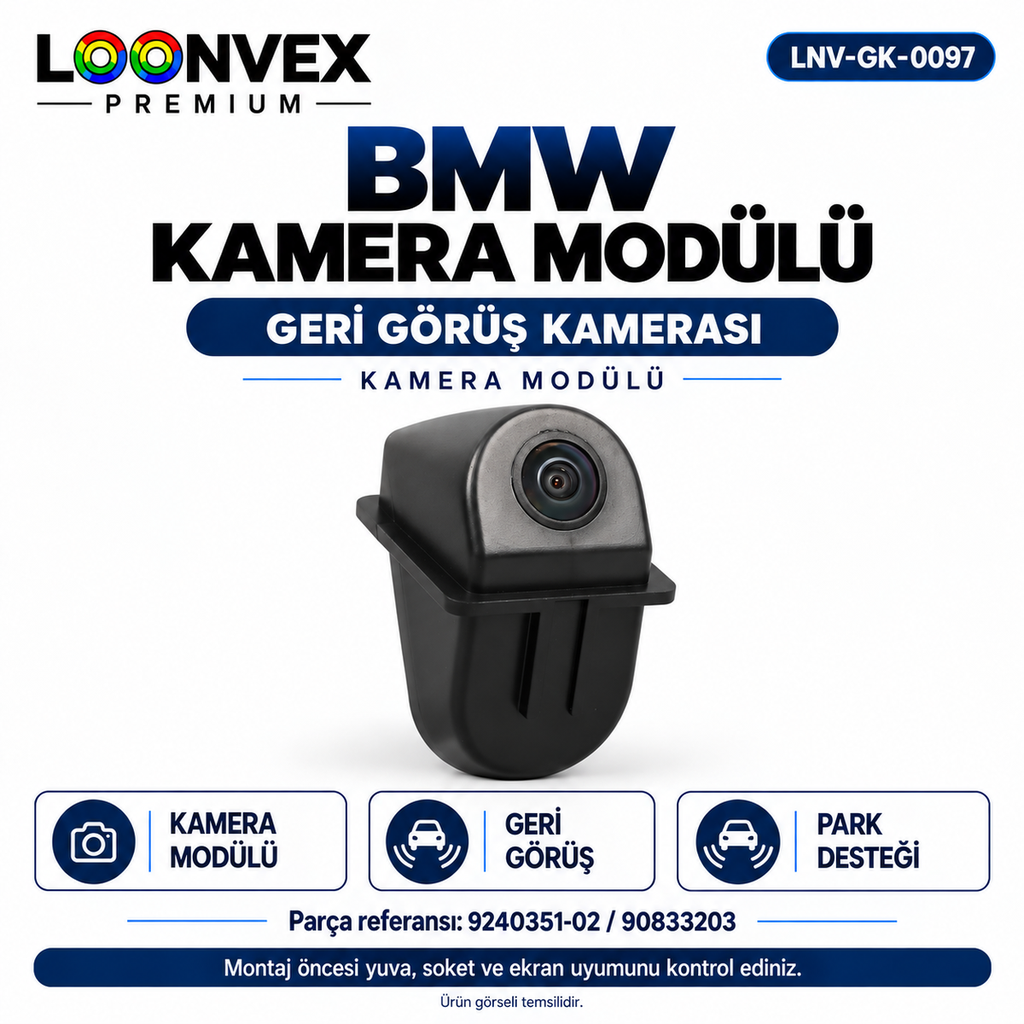 [LNV-GK-0097] LOONVEX BMW KAMERA MODÜLÜ Geri Görüş Kamerası
