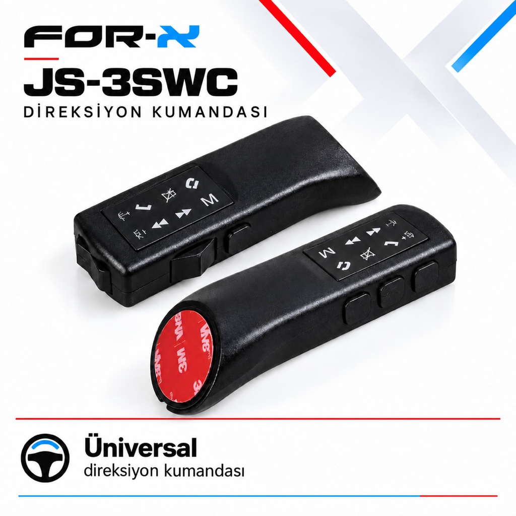 [FORX-CAT-110] FOR-X JS-3SWC Direksiyon Kumandası