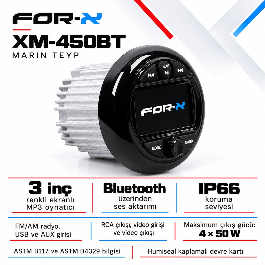 [FORX-CAT-139] FOR-X XM-450BT Marin Teyp