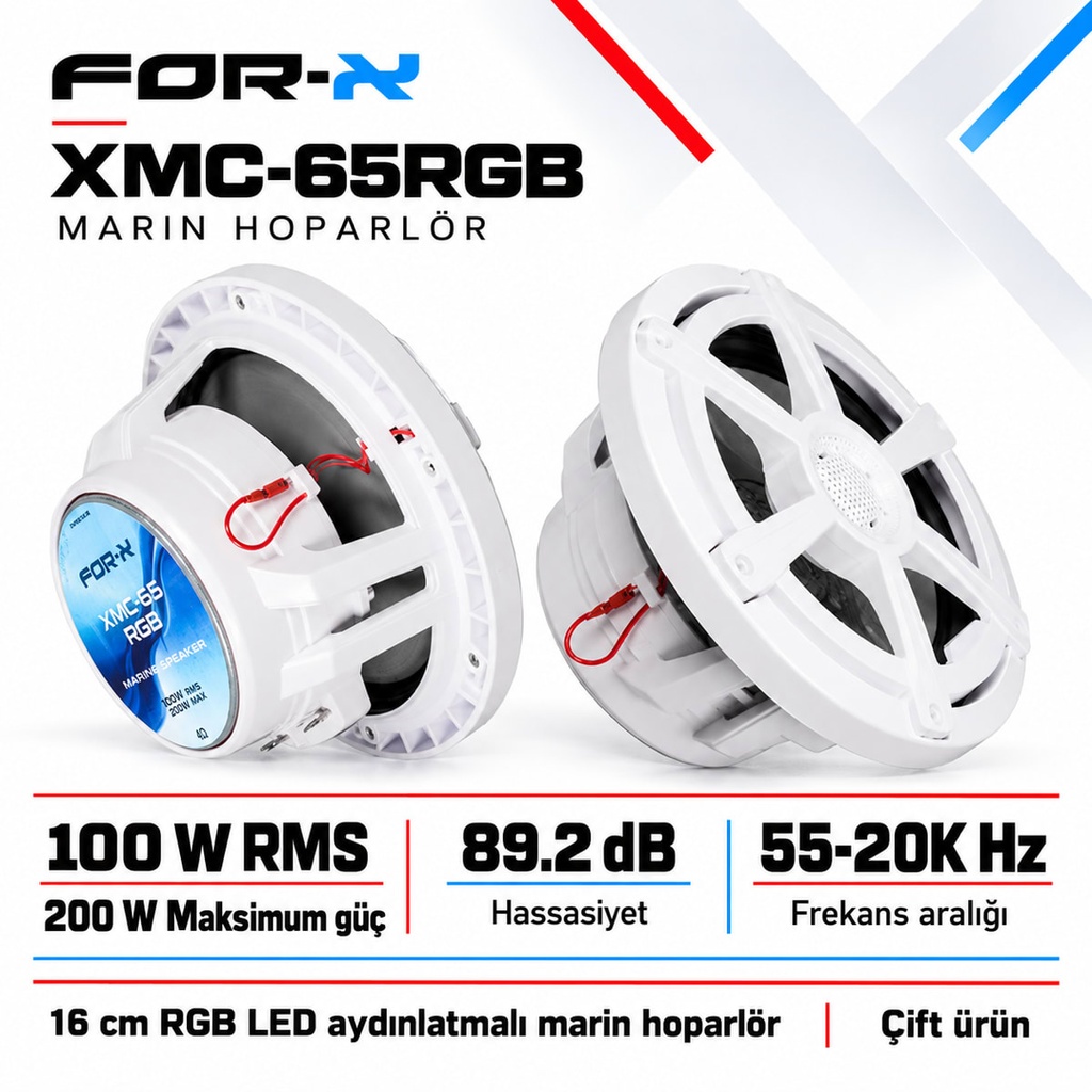 [FORX-CAT-145] FOR-X XMC-65RGB Marin Hoparlör
