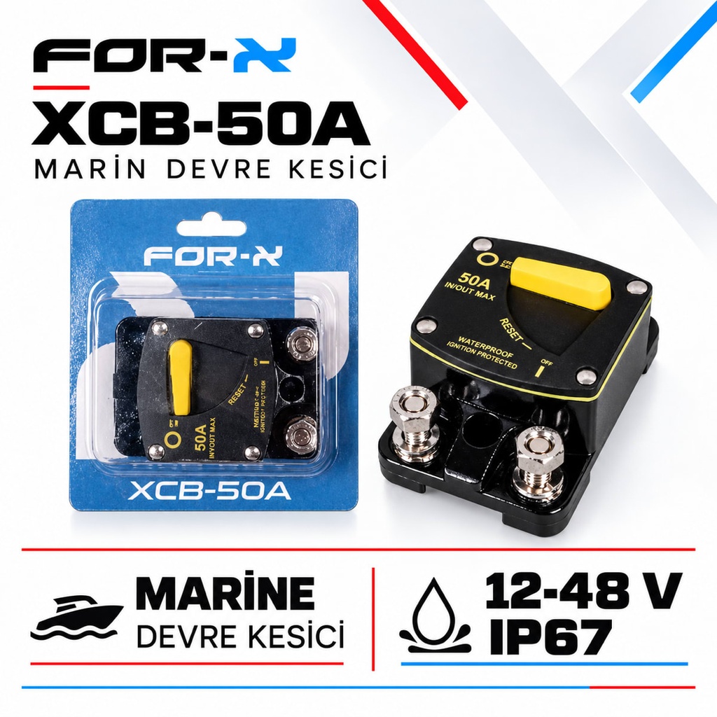 [FORX-CAT-146] FOR-X XCB-50A Marin Devre Kesici