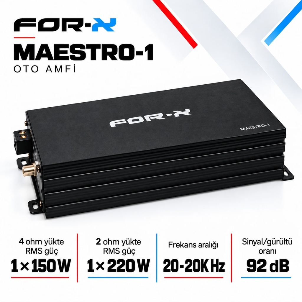 [FORX-CAT-148] FOR-X MAESTRO-1 Oto Amfi