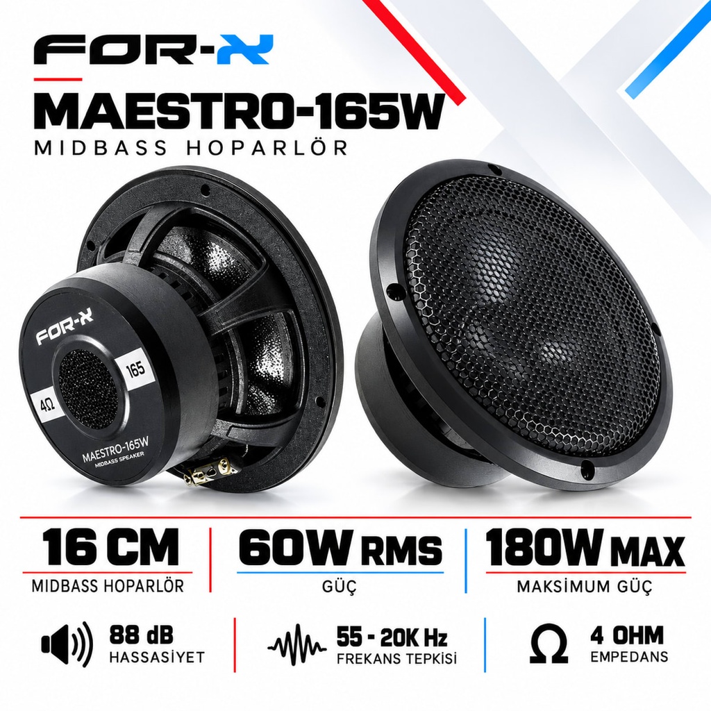 [FORX-CAT-152] FOR-X MAESTRO-165W Midbass Hoparlör