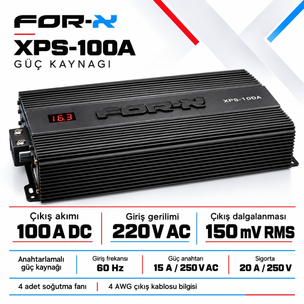 [FORX-CAT-162] FOR-X XPS-100A Güç Kaynağı