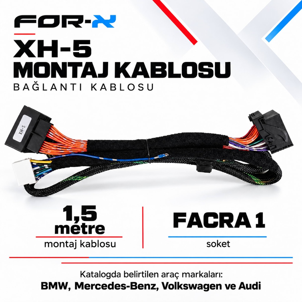 [FORX-CAT-171] FOR-X XH-5 MONTAJ KABLOSU Bağlantı Kablosu