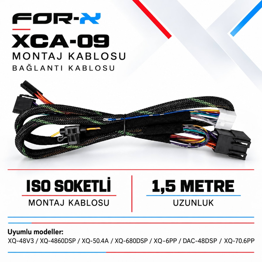[FORX-CAT-175] FOR-X XCA-09 MONTAJ KABLOSU Bağlantı Kablosu