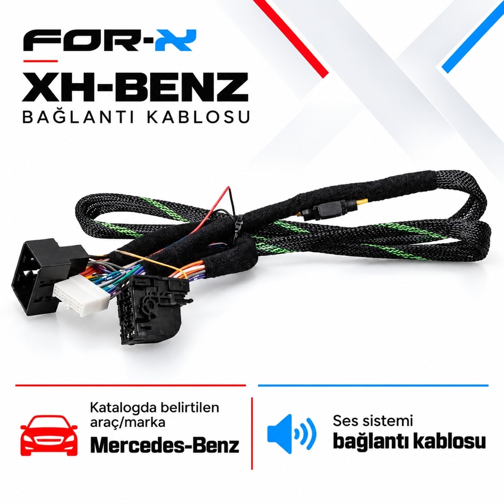 [FORX-CAT-176] FOR-X XH-BENZ Bağlantı Kablosu