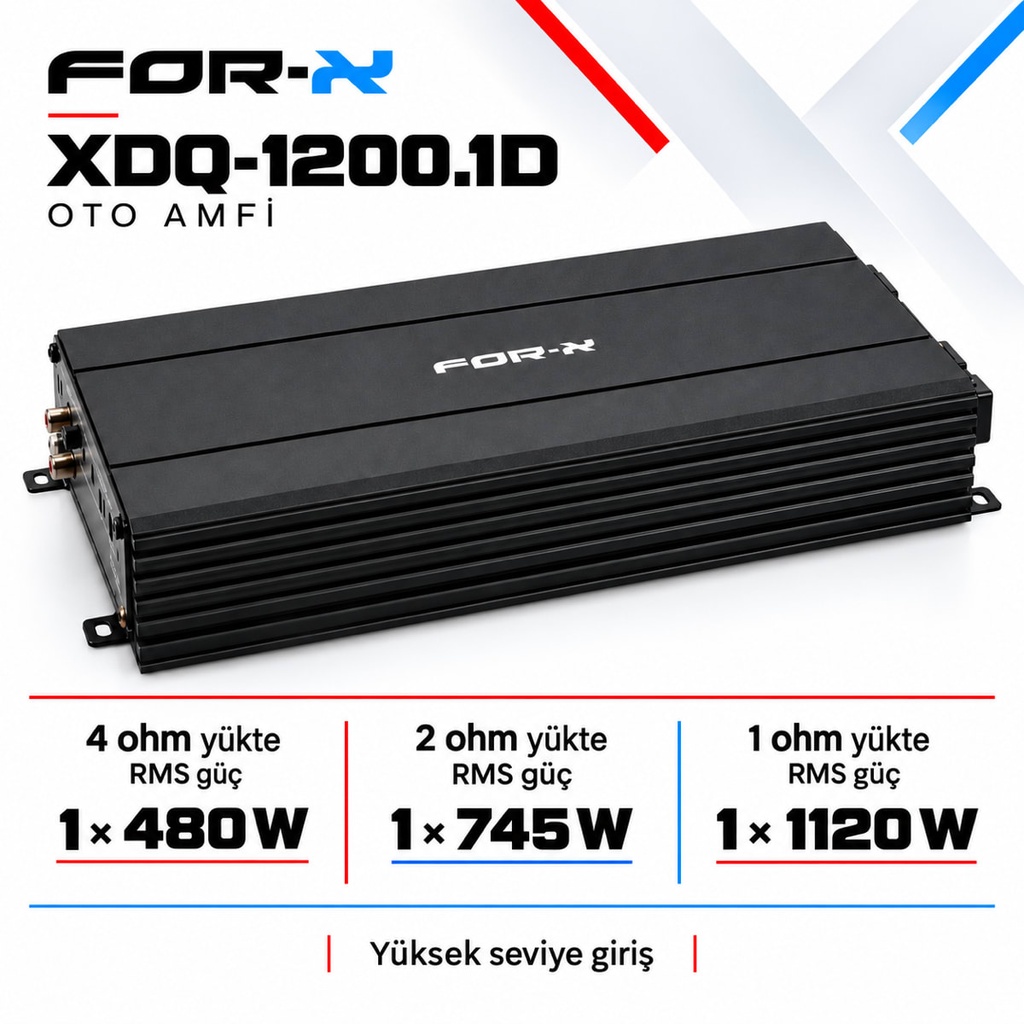 [FORX-CAT-191] FOR-X XDQ-1200.1D Oto Amfi