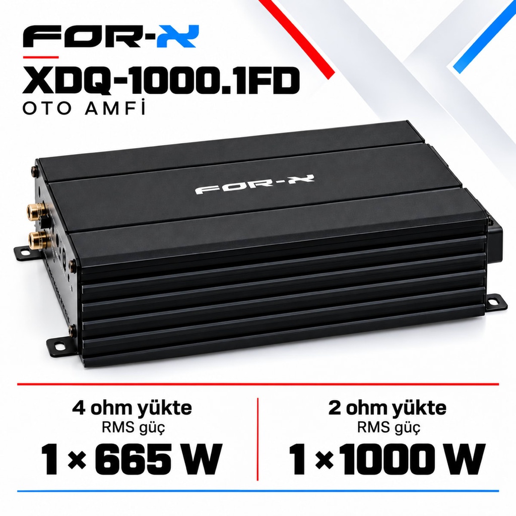 [FORX-CAT-192] FOR-X XDQ-1000.1FD Oto Amfi