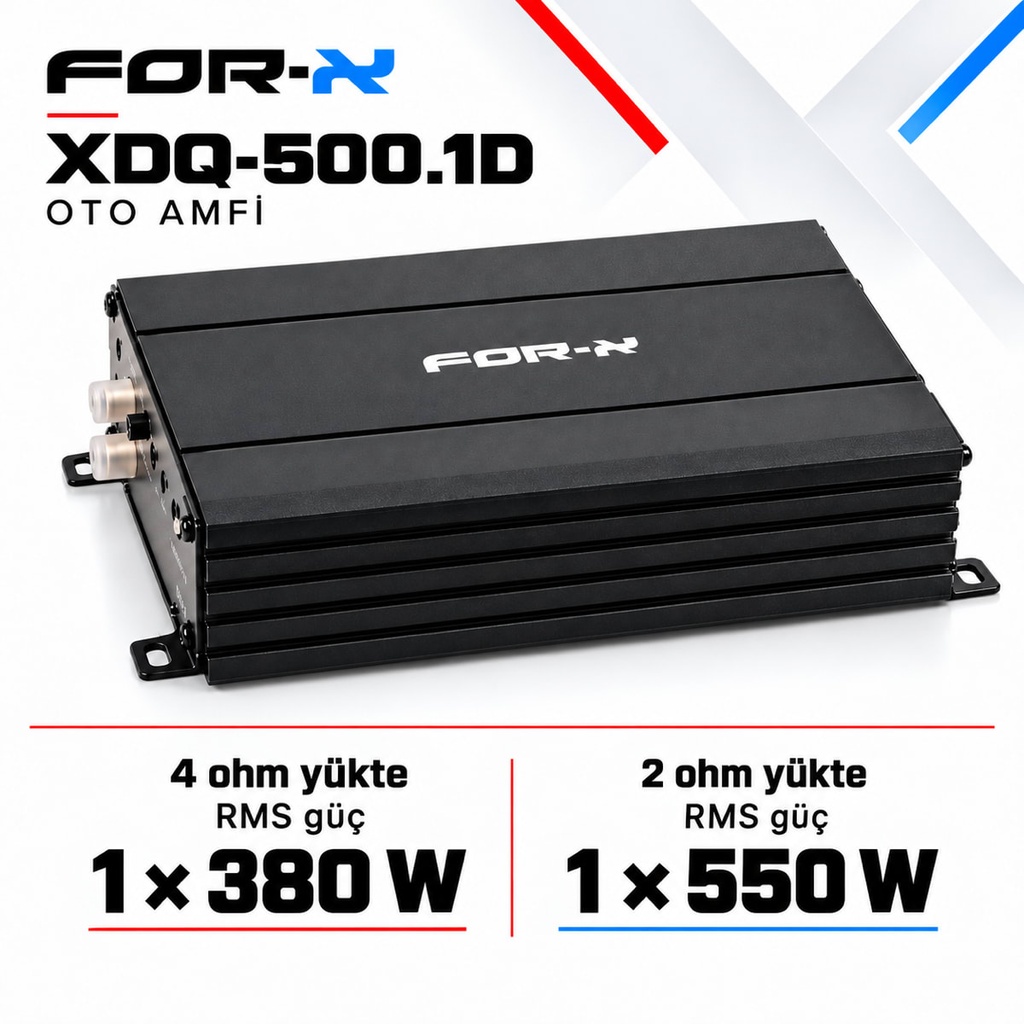 [FORX-CAT-193] FOR-X XDQ-500.1D Oto Amfi