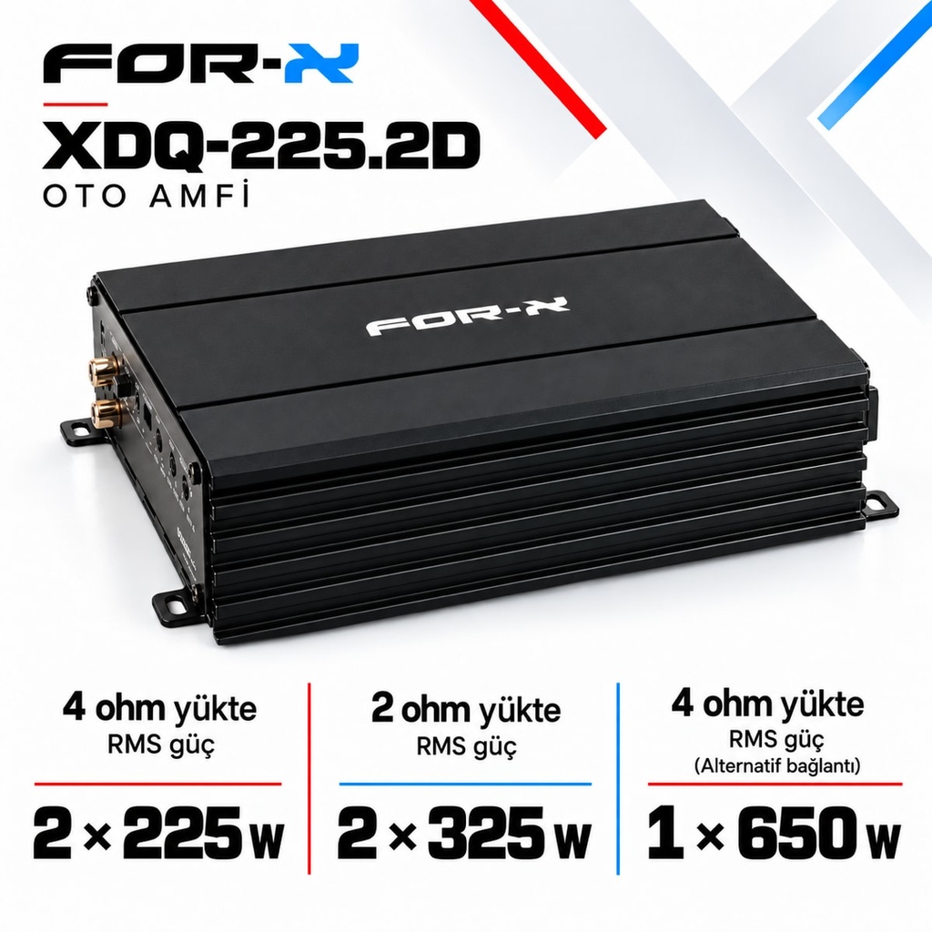 [FORX-CAT-196] FOR-X XDQ-225.2D Oto Amfi