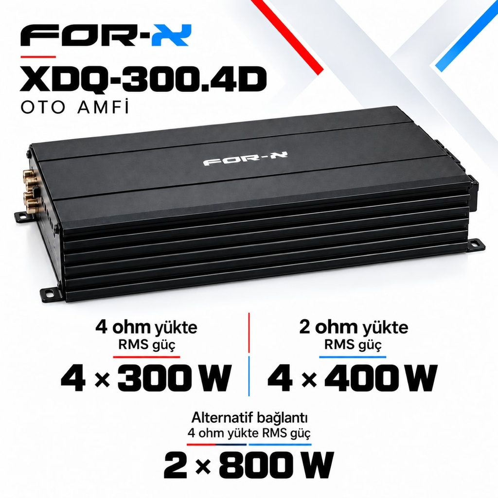 [FORX-CAT-197] FOR-X XDQ-300.4D Oto Amfi