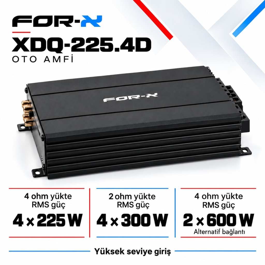 [FORX-CAT-198] FOR-X XDQ-225.4D Oto Amfi