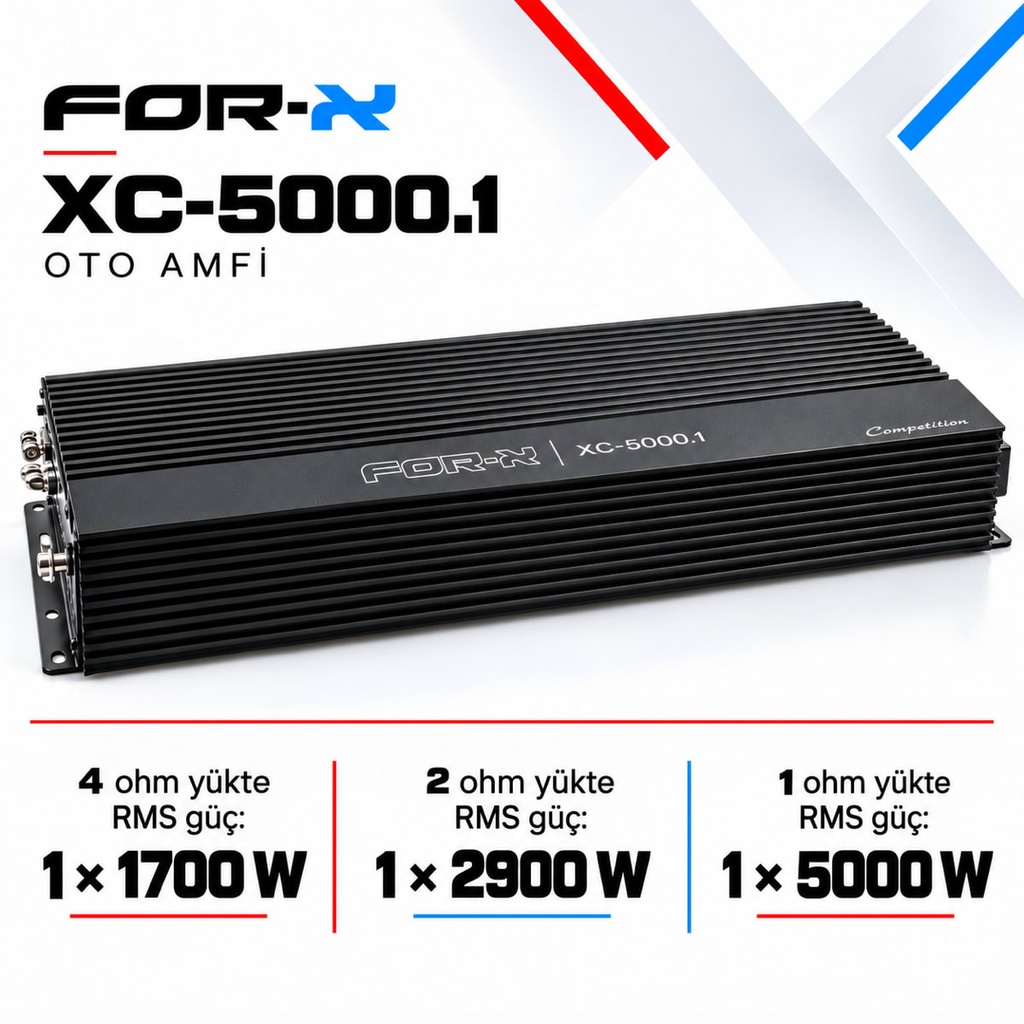 FOR-X XC-5000.1 Oto Amfi