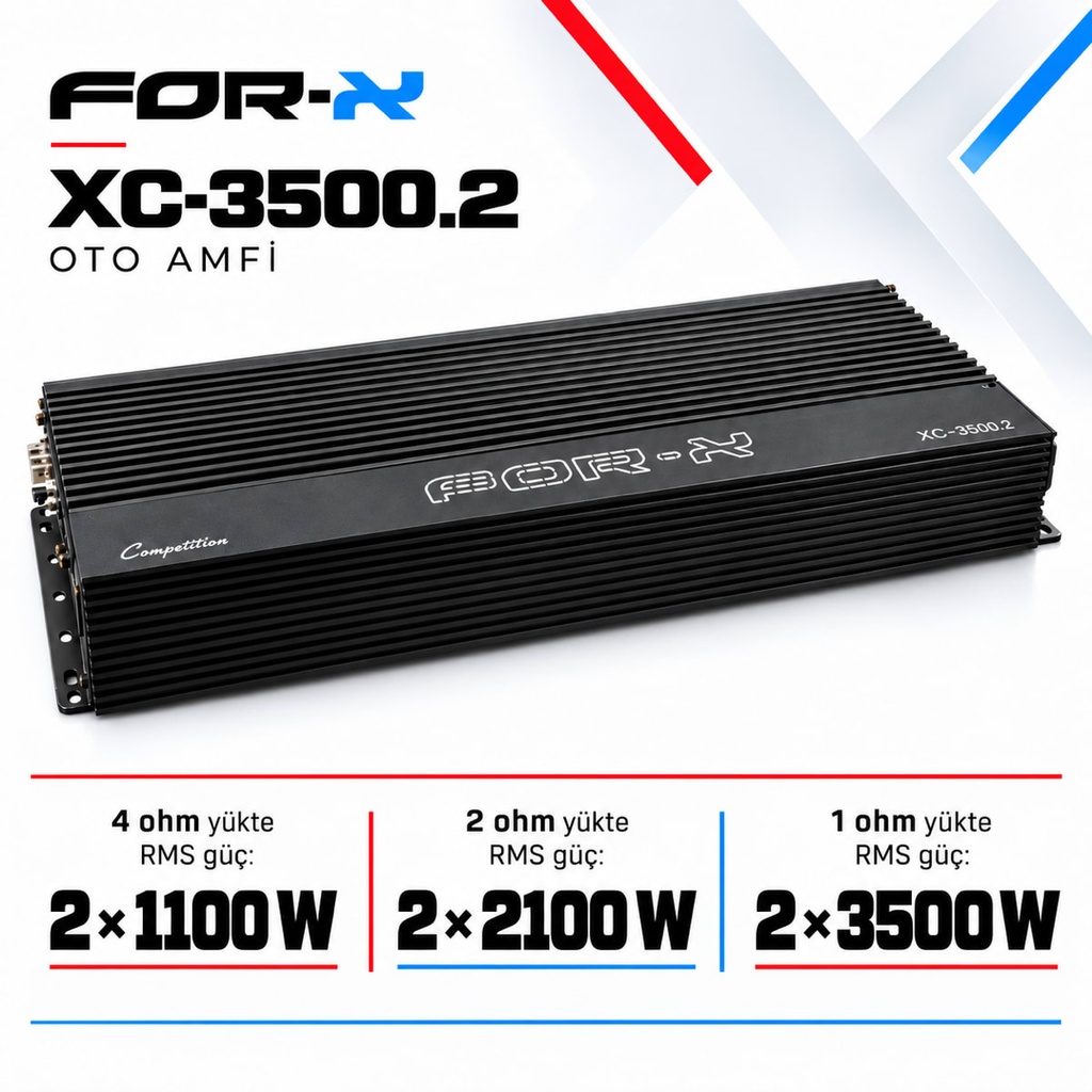 [FORX-CAT-203] FOR-X XC-3500.2 Oto Amfi