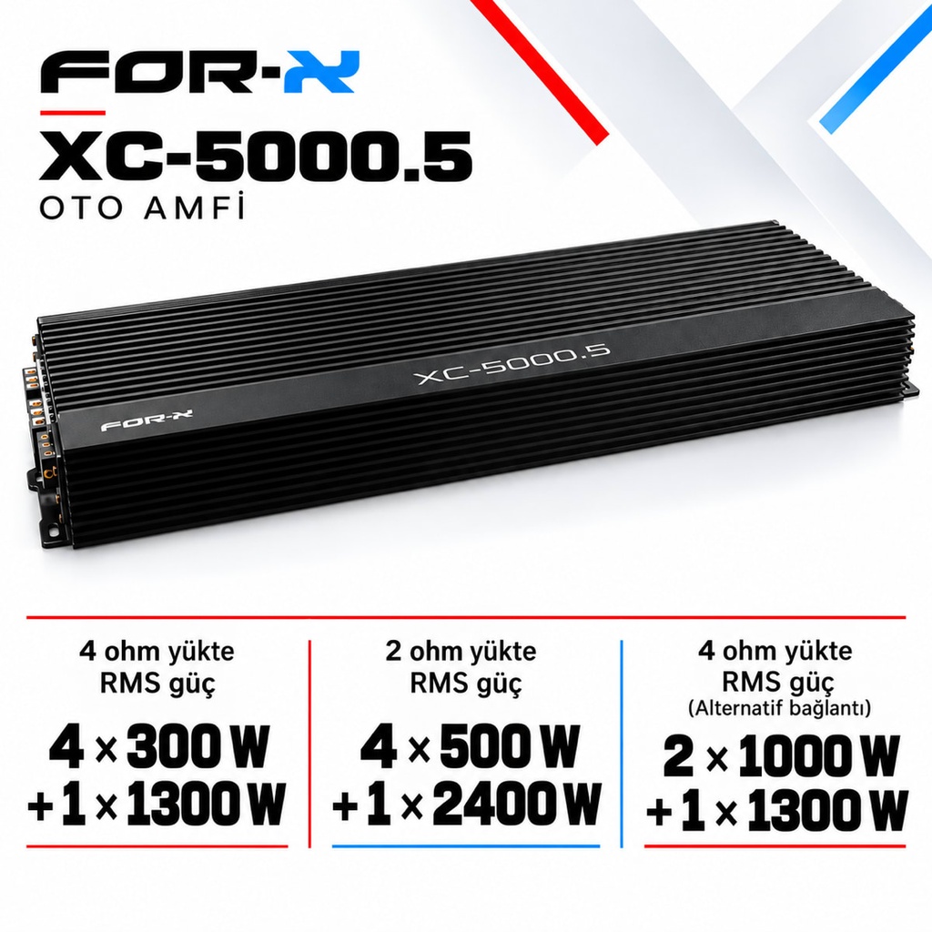FOR-X XC-5000.5 Oto Amfi