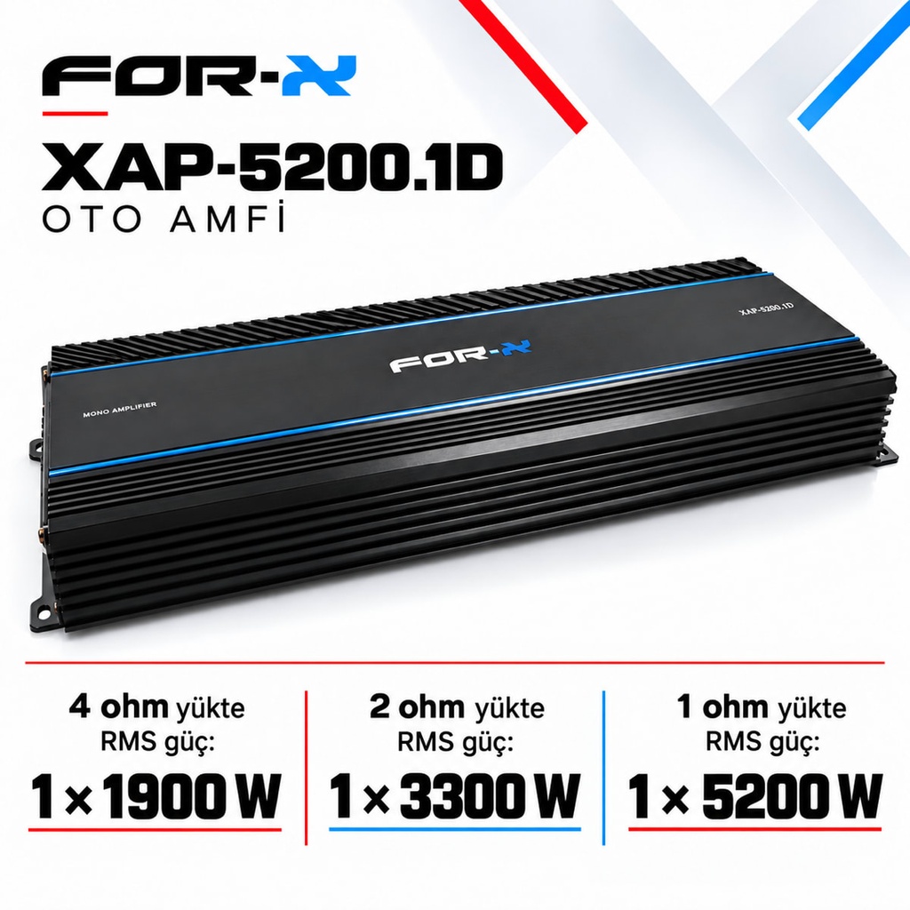 [FORX-CAT-211] FOR-X XAP-5200.1D Oto Amfi