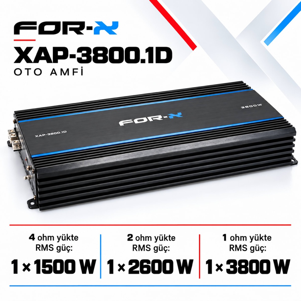 [FORX-CAT-212] FOR-X XAP-3800.1D Oto Amfi