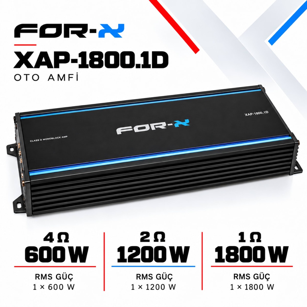 FOR-X XAP-1800.1D Oto Amfi
