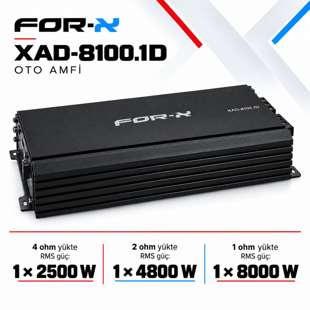 [FORX-CAT-230] FOR-X XAD-8100.1D Oto Amfi