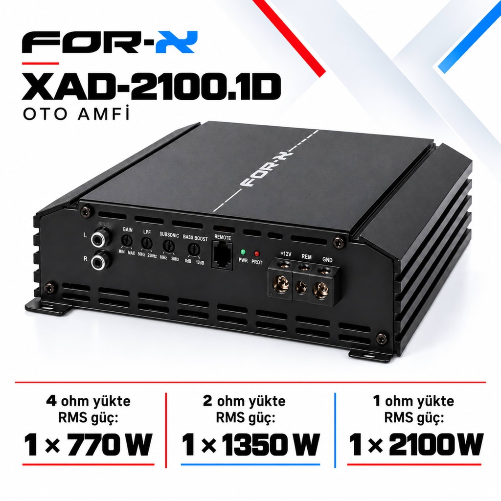 [FORX-CAT-236] FOR-X XAD-2100.1D Oto Amfi
