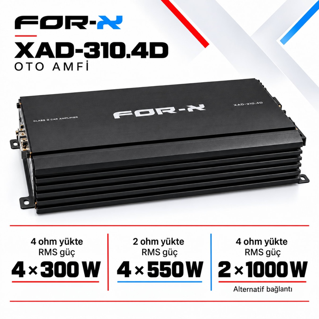 [FORX-CAT-240] FOR-X XAD-310.4D Oto Amfi