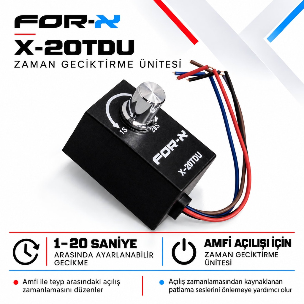 [FORX-CAT-257] FOR-X X-20TDU Zaman Geciktirme Ünitesi