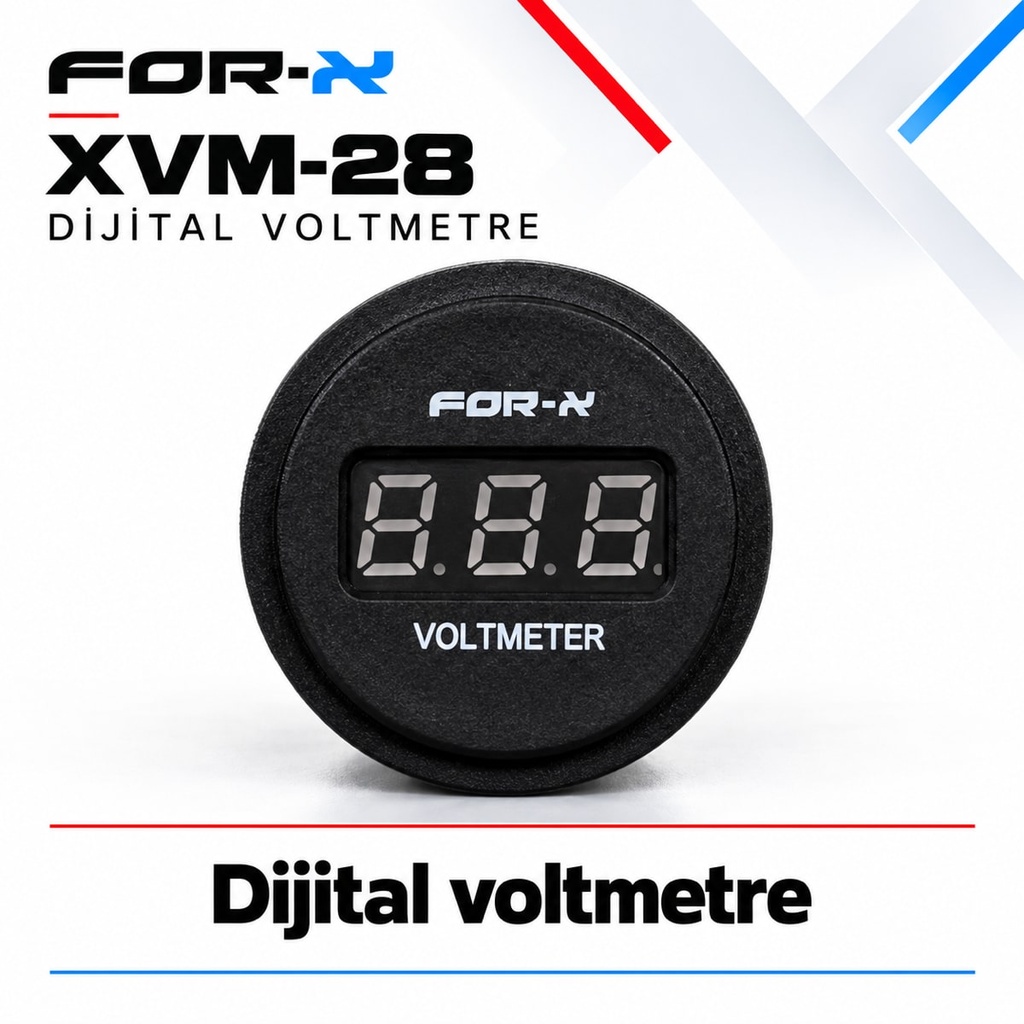 [FORX-CAT-258] FOR-X XVM-28 Dijital Voltmetre
